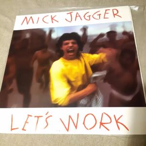 Mick Jagger Let’s Work (Vinilo, Single)