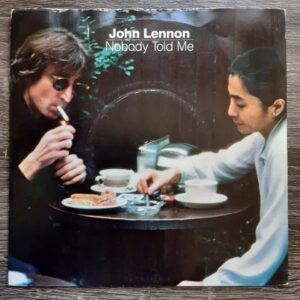 John Lennon  (Nobody Told me) Single 7Pulgadas