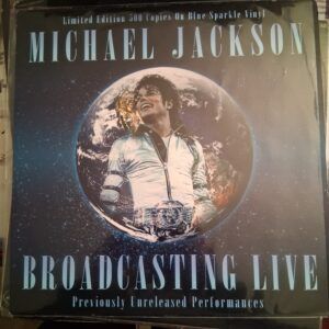 Michael Jackson – Broadcasting Live – Vinilo Azul Sparkle Edición Limitada